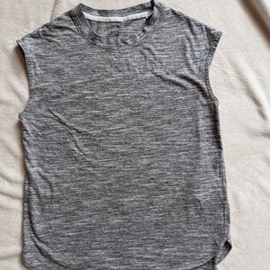 Reebok grey muscle tank